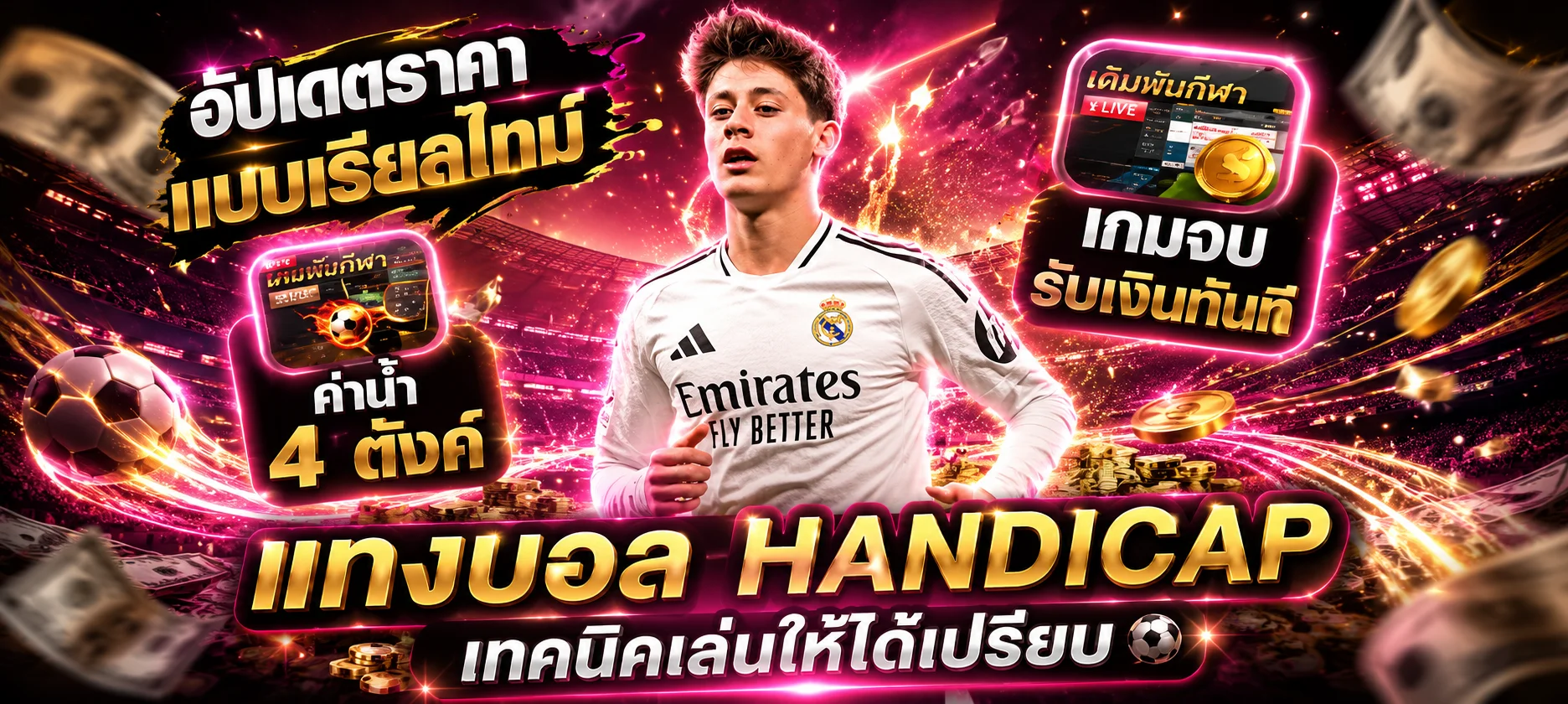 แทงบอลออนไลน์ PGBAHT777 ราคาน้ำดี ครบทุกลีก